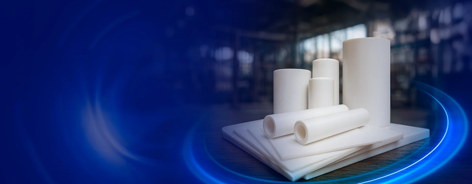 Banner 2 - Peças usinadas em PTFE